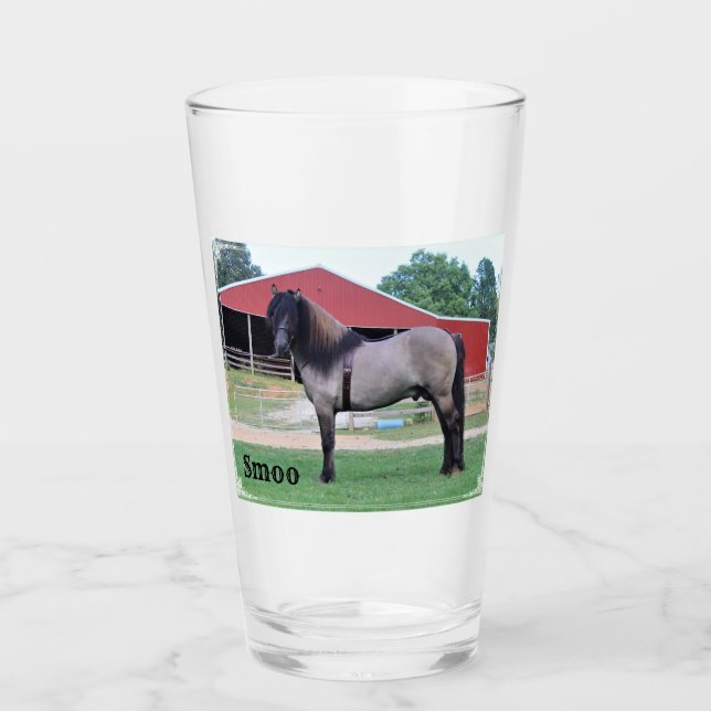 Highland-Pony-Glas Glas (Vorderseite)
