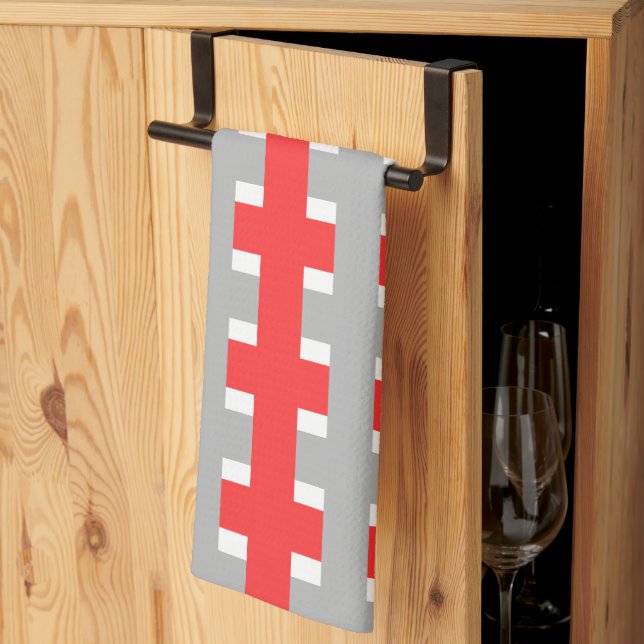 Highland Red Signature Kitchen Towels Geschirrtuch (Drittel gefaltet)