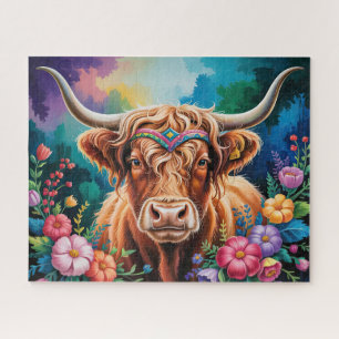 Highland-Rind-Floral Puzzle