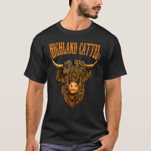 Highland-Rind Schottisches Hochlandrind T-Shirt