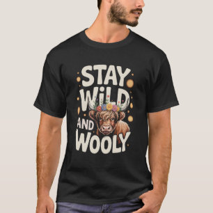 Highland-Rinderbauer Scottist Highland-Kuhliebhabe T-Shirt