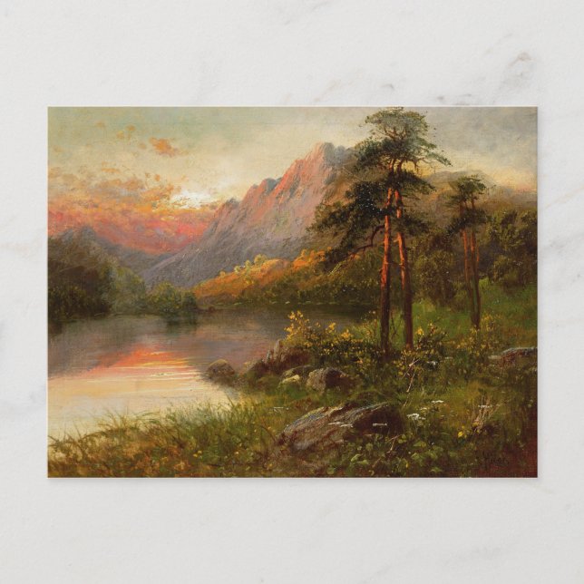 Highland Solitude Postkarte (Vorderseite)