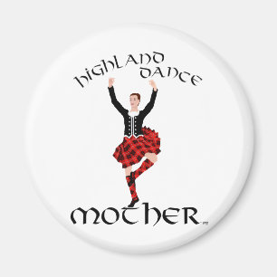 Highland-Tanzmutter Magnet