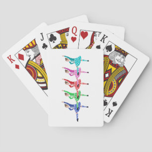Highland-Tanzreihe Spielkarten