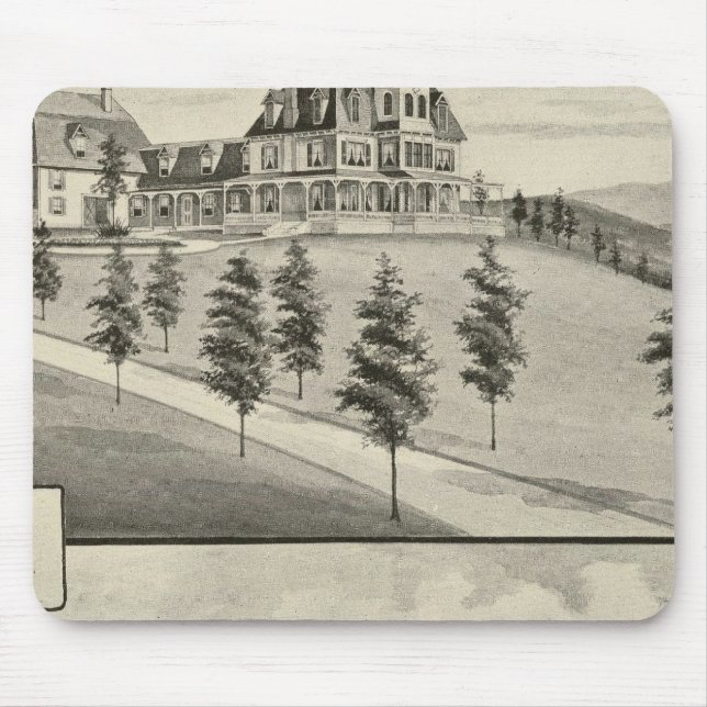Highland View, Claremont, NH Mousepad (Vorne)