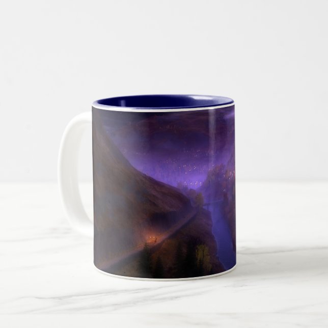 Highland Zuhause Lights Tasse (Vorderseite Links)
