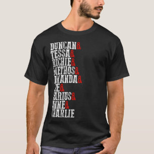 Highlander: The Series Character T-Shirt (Dark)