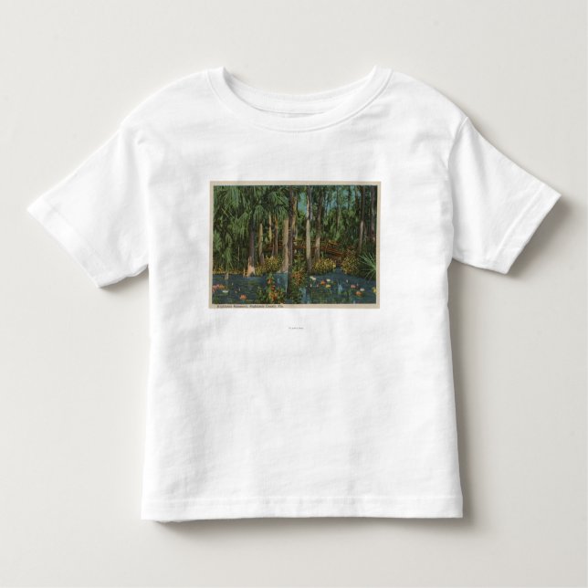 Highlands County, FL - Ansicht der Kleinkind T-shirt (Vorderseite)