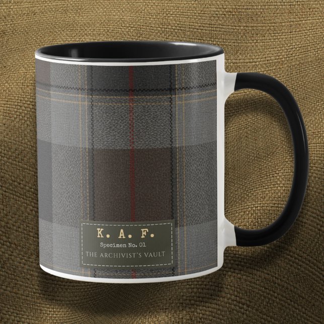 Highlands Dispatch: Personalized Tartan Field Tasse (Von Creator hochgeladen)