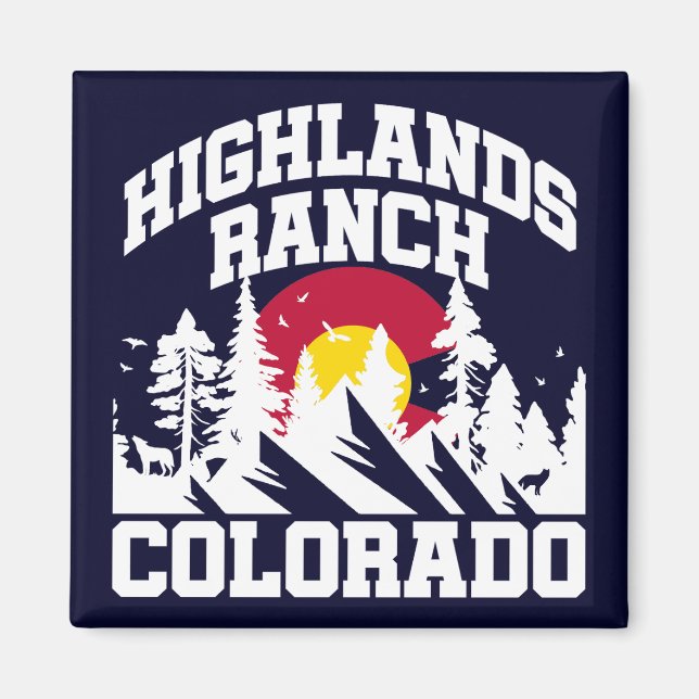 Highlands Ranch, Colorado Magnet (Vorne)