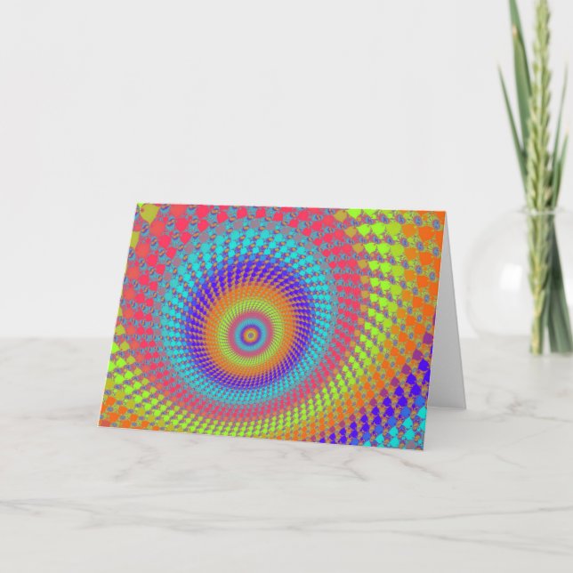 Highlighter Pen Roundalls Greetings Card Karte (Vorderseite)