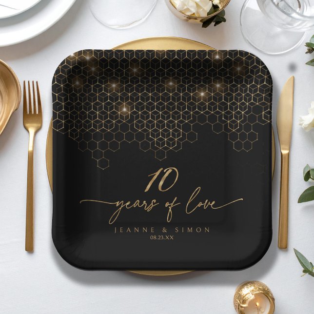 Highlights Gold 10-Jährige ID1165 Pappteller (Von Creator hochgeladen)