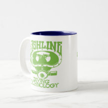 Highline Diving Technology Retro-Logo