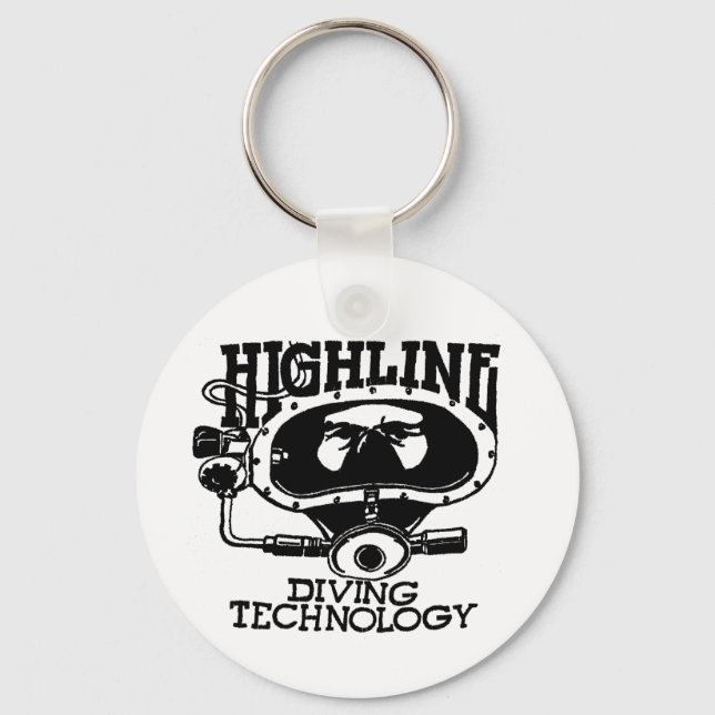Highline-Tauchtechnologie Schlüsselanhänger (Vorderseite)