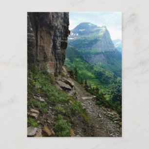 Highline Trail Glacier Nationalpark Montana Postkarte