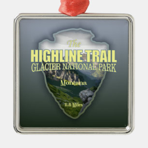 Highline Trail (Pfeilspitzen) Ornament Aus Metall
