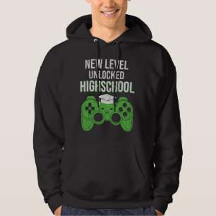 Highschool-Ebene frei für Schulkid-Gamer Hoodie