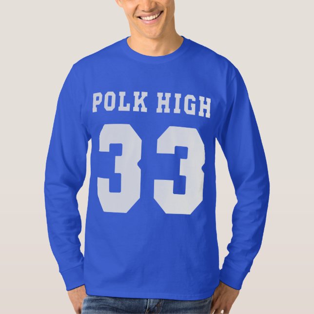 Highschool Fußball T-Shirt (Vorderseite)