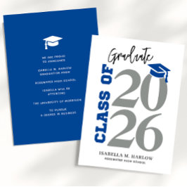 Highschool Graduation  Ankündigung
