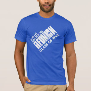 Highschool Klassen-Wiedersehen-individueller Name T-Shirt