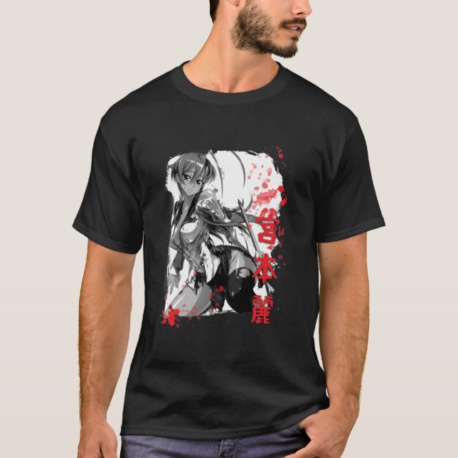 Highschool of the Dead - Rei Miyamoto T-Shirt (Vorderseite)
