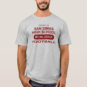 Highschool San Dimas Fußball T-Shirt