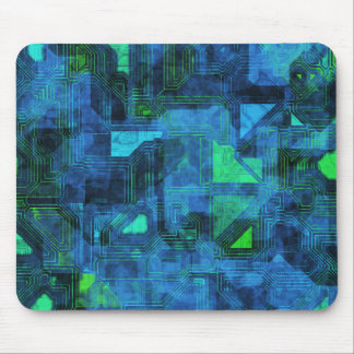 Hightech- Schaltkreis Mousepad