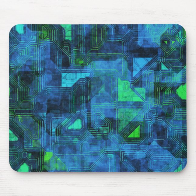 Hightech- Schaltkreis Mousepad (Vorne)