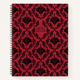 Hightower Vs Targaryen Helmet Muster Notizbuch
