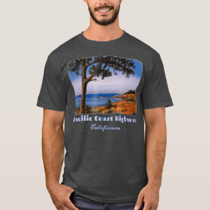 Highway 1 California Retro T-Shirt