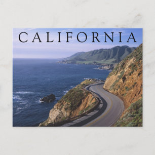 Highway 1   Carmel Kalifornien   Danke Postkarte