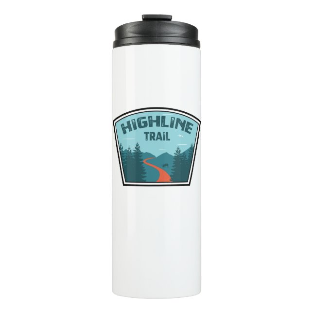 Highway Glacier Nationalpark Thermosbecher (Vorderseite)