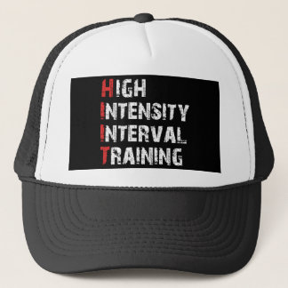 HIIT High Intensity Interval Training Fitness Gym Truckerkappe