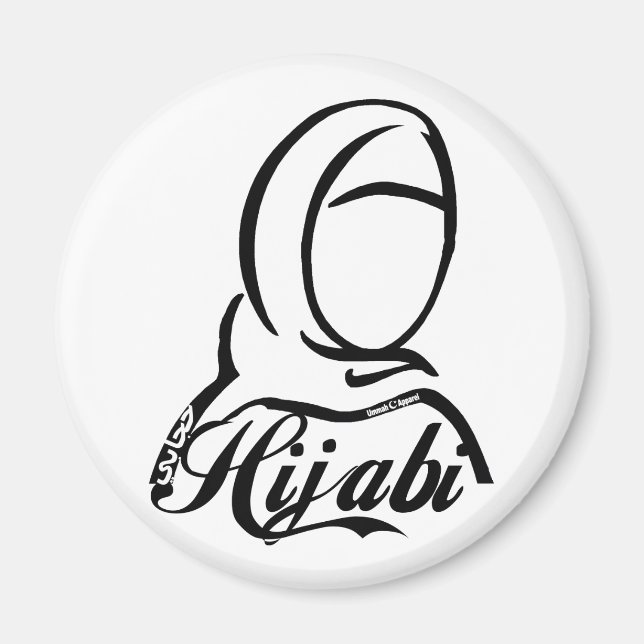 Hijabi Magnet (Vorne)