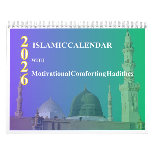 Hijri Kalender 2026 - Mit islamischen Hadithes (Titelbild)