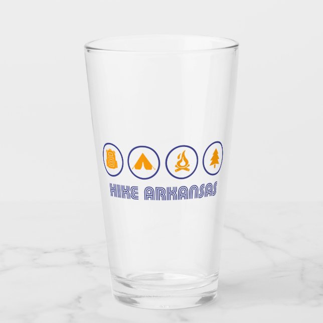 Hike Arkansas Glas (Vorderseite)