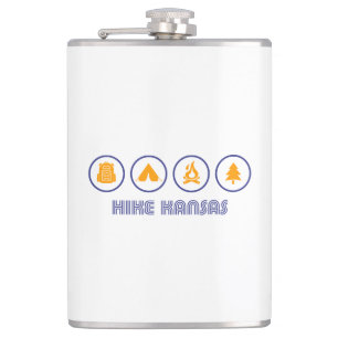 Hike Kansas Flachmann