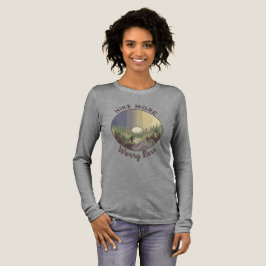 Hike More Worry Less – Mindful Hiking Tri-Blend Shirt