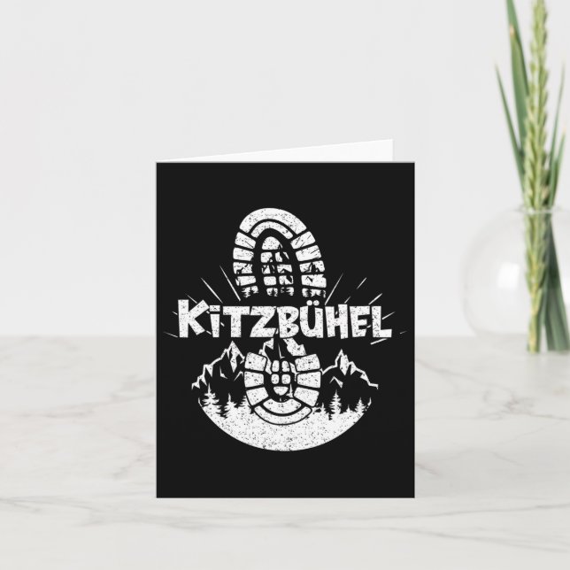 Hiker Kitzbühel Tirol Österreich Urlaub Karte (Vorderseite)