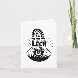 Hiker Lech Vorarlberg Österreich Urlaub Karte