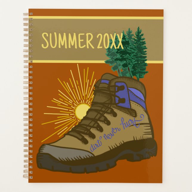 Hiker Personalisiert Camping Picnic Planer (Vorderseite)
