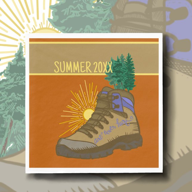 Hiker Personalisiert Camping Picnic Serviette (Von Creator hochgeladen)