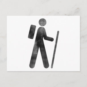 Hiker Postkarte