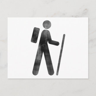 Hiker Postkarte
