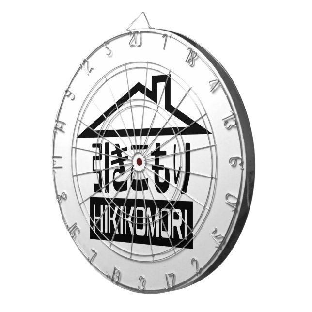 Hikikomori 引 き こ り japanischen Rekruten Dartscheibe (Vorderseite rechts)