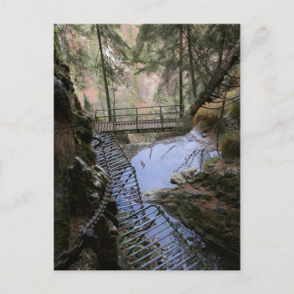 Hikin in Slowakei Postkarte