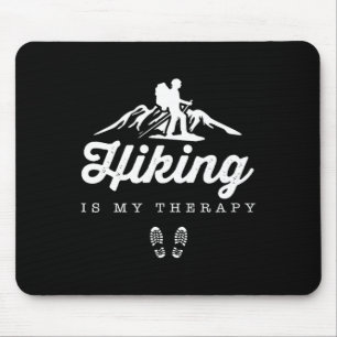 Hiking By Design Tee Company Uni-Erwachsene Wander Mousepad