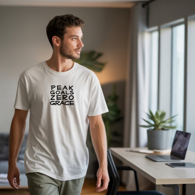 Hiking camping adventure humor black T-Shirt (Von Creator hochgeladen)