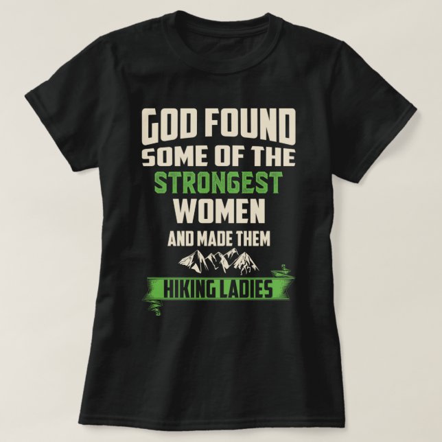Hiking Lady T - Shirt (Design vorne)