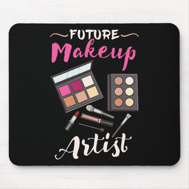 Hiking Lover Design Future Makeup Artist For Makeu Mousepad (Vorne)